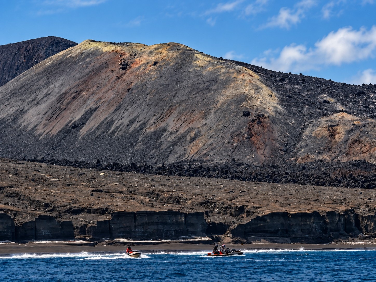 Riding the slopes of Krakatoa