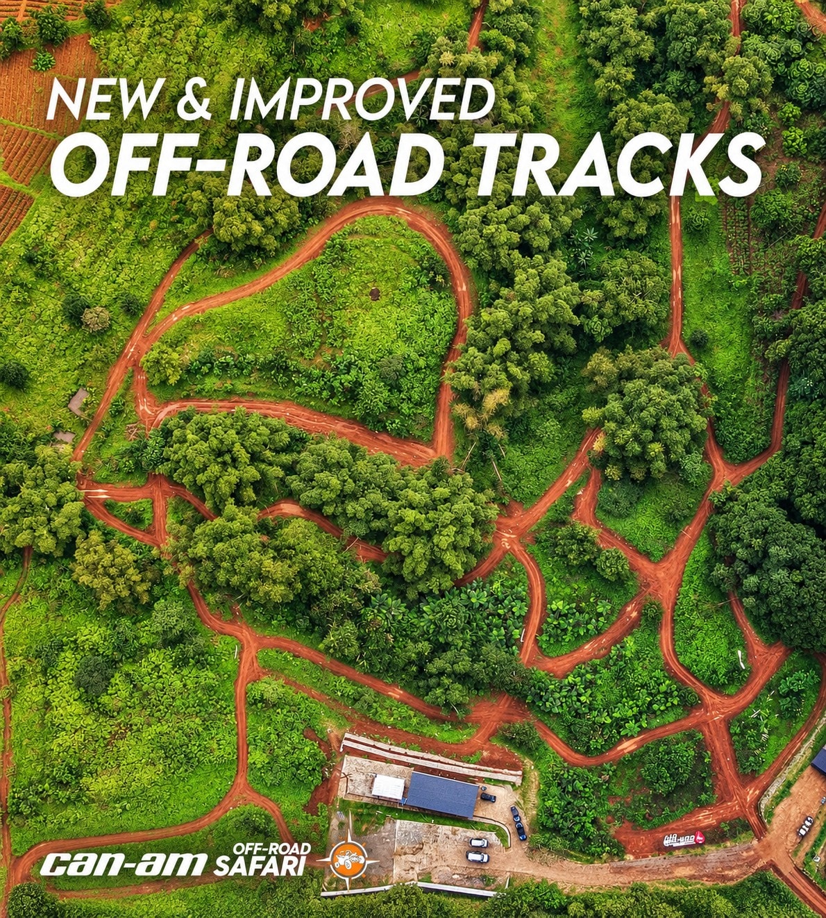 Can-Am off-road safari tracks