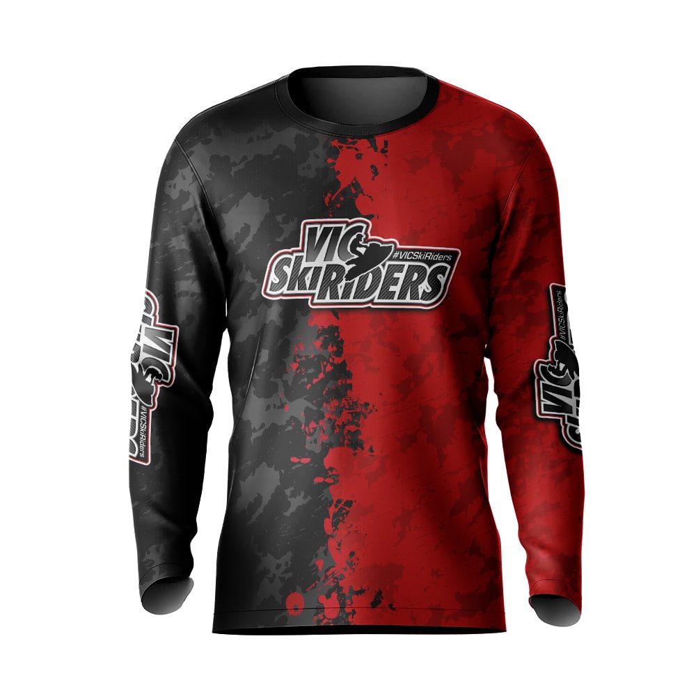 Vic Ski Riders Splice Jersey — front view
